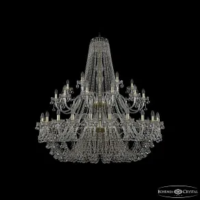 Подвесная люстра Bohemia Ivele Crystal 1409 1409/24+12+6/530/2d G