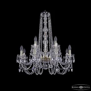 Подвесная люстра Bohemia Ivele Crystal 1402 1402/8+4/240/h-76 G