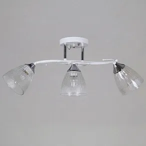 Люстра на штанге Reluce  55560-0.3-03 WH+CR
