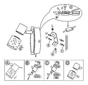 Бра Globo Daye 56205-1
