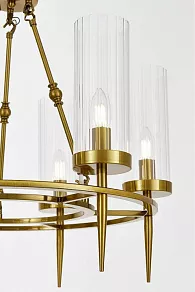 Подвесная люстра LUMINA DECO Moratti LDP 8022-6 MD+PR