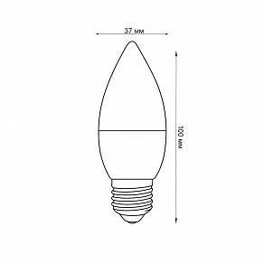 Лампа светодиодная Volpe  E27 6Вт 4000K UL-00008789