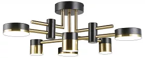 Потолочная люстра Natali Kovaltseva LOFT LED LED LAMPS 81368 GOLD BLACK