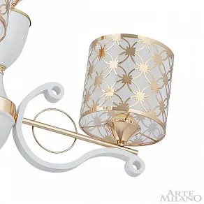 Подвесная люстра Arte Milano Florentia-3097 303097/3 Wh/Gd
