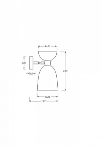 Бра Maytoni Cloches MOD113WL-01W