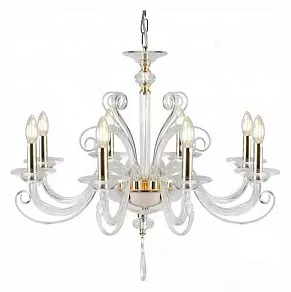 Подвесная люстра iLamp King P9372-8 GD