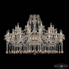 Подвесная люстра Bohemia Ivele Crystal 1413 1413/20+10/460 G K721
