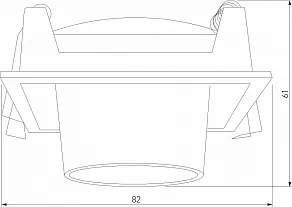Встраиваемый светильник Elektrostandard Conner a063993