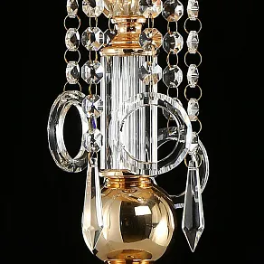 Настольная лампа декоративная ILLUMICO  IL6219-1T-27 GD