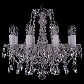Подвесная люстра Bohemia Ivele Crystal 1413 1413/8/141/Ni