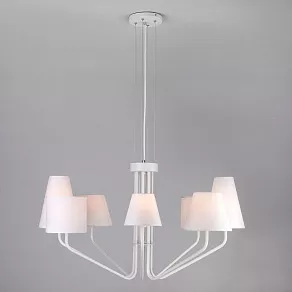 Подвесная люстра Eurosvet Ornato 70074/8 белый