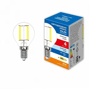 Лампа светодиодная Volpe  E14 4Вт 4000K UL-00008313