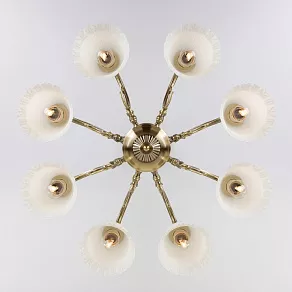 Люстра на штанге Eurosvet Campina 60107/8 античная бронза