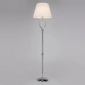 Торшер Eurosvet Madera 01056/1 хром/прозрачный хрусталь Strotskis