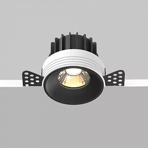 Встраиваемый светильник Maytoni Round DL058-12W3K-TRS-B