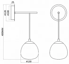 Бра Favourite Paramount 3047-1W