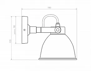 Бра Covali  WL-30227