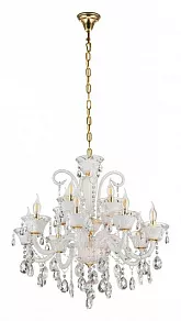 Подвесная люстра LUMINA DECO Eliza LDP 7028-8+4 WT