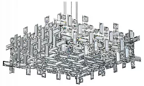 Подвесная люстра Indigo Lascala 12031/8P Chrome