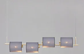 Подвесная люстра ILLUMICO  IL3080-4ASQ-26 AB DS