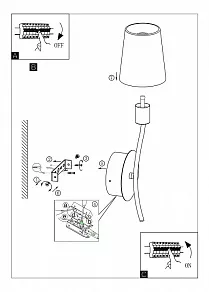 Бра Eglo Noventa 95007