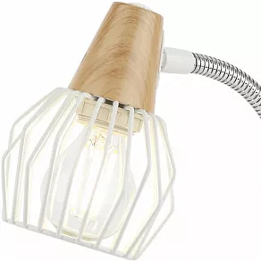Настольная лампа офисная Rivoli Naturale T1 WT Б0038095