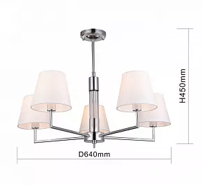 Люстра на штанге F-promo Milo 2616-5P