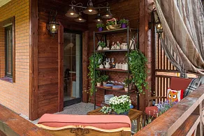 Подвесная люстра Maytoni Iron H104-55-R