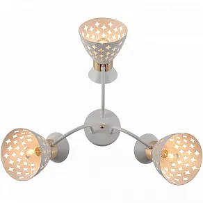 Потолочная люстра Reluce 01579-1 01579-3.3-03 WH+FGD