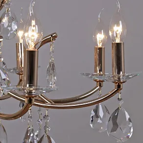 Подвесная люстра ILLUMICO  IL2326-8POR-39 GD