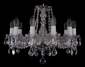 Подвесная люстра Bohemia Ivele Crystal 1402 1402/10/160/Ni/Leafs