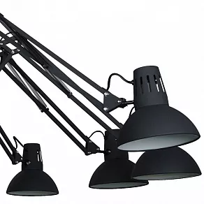 Подвесная люстра Arte Lamp Engineer A2043SP-12BK