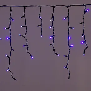 Бахрома световая Sneha  A-020 BL/WT FLASH