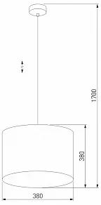 Подвесной светильник TK Lighting Tercino 6172 Tercino Blue