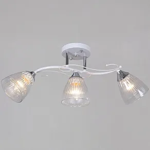 Люстра на штанге Reluce  55560-0.3-03 WH+CR