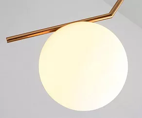 Подвесной светильник Italline Bolla Bolla SP 6212/200 brass