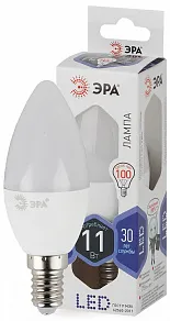Лампа светодиодная Эра Стандарт E14 11Вт 6000K LED B35-11W-860-E14