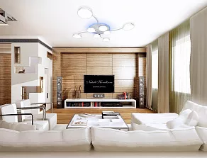 Потолочная люстра Natali Kovaltseva High-tech LED lamps HIGH-TECH LED LAMPS 82015