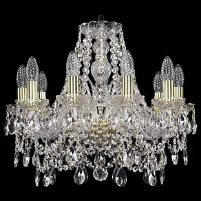 Подвесная люстра Bohemia Ivele Crystal 1411 1411/10/160/G