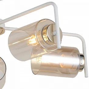 Люстра на штанге ILLUMICO  IL8248-5COU-79 WH GD