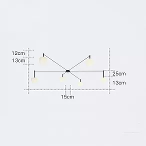 Потолочная люстра Imperiumloft RANGE RANGEL01