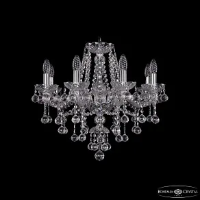 Подвесная люстра Bohemia Ivele Crystal 1415 1415/8/200 Ni Balls