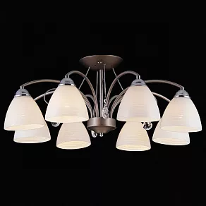 Потолочная люстра Natali Kovaltseva 75017 75017-8C CHROME&amp;NICKEL