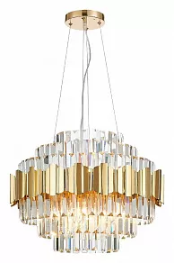 Подвесная люстра Natali Kovaltseva Ruby RUBY 81442/8C GOLD