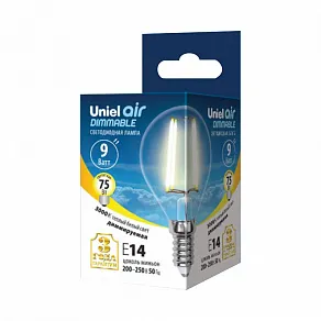 Лампа светодиодная Uniel  E14 9Вт 4000K UL-00005192