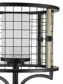 Настольная лампа декоративная Indigo Castello 10014/1T Black