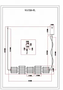 Подвесной светильник Moderli Prismique V11720-PL