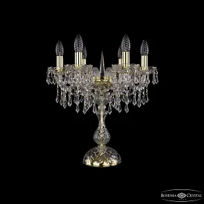Настольная лампа декоративная Bohemia Ivele Crystal 1403 1403L/6/141-47 G