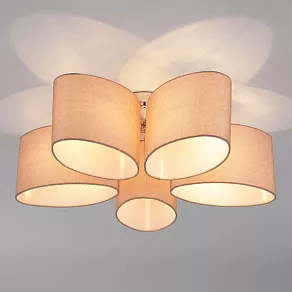 Потолочная люстра Eurosvet Elipse 60083/5 хром