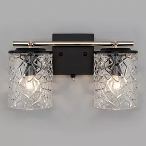 Бра Eurosvet Jackice 20095/2 черный/золото